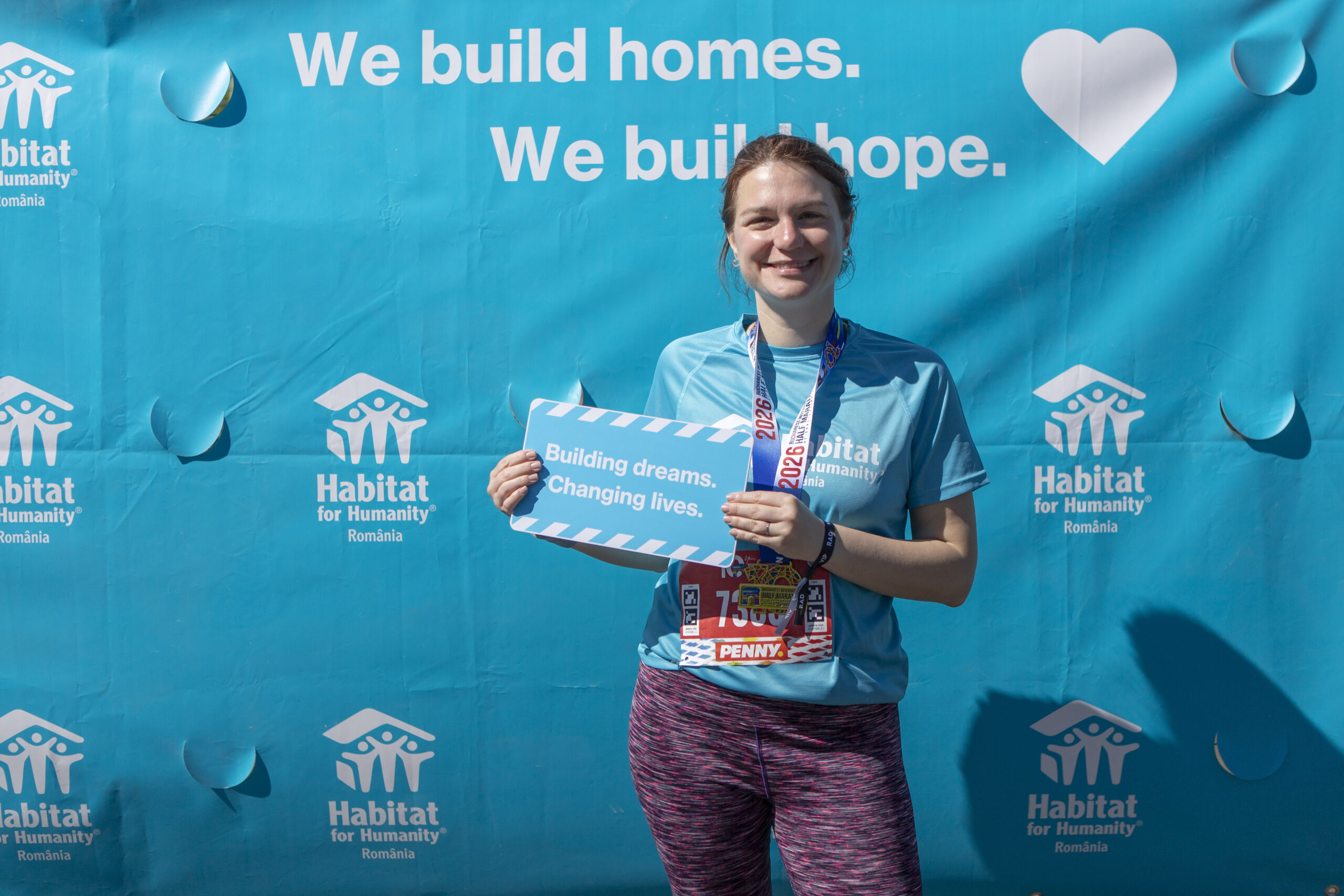 Ana Rubeli, alergătoare Runners for Humanity 