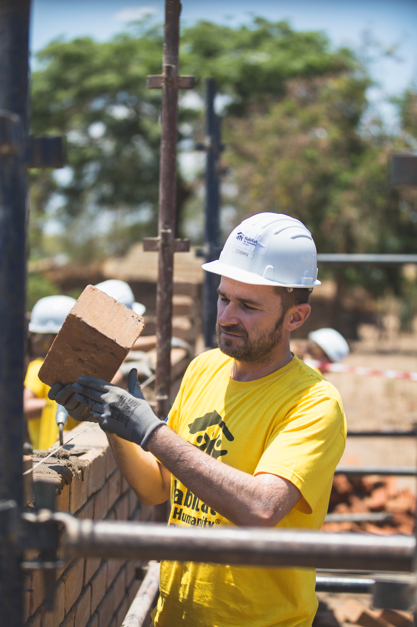 Cosmin, voluntar în Malawi 
